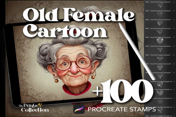 100 Procreate Head Old Female Cartoon: A Workflow Guide for Digital Artists
