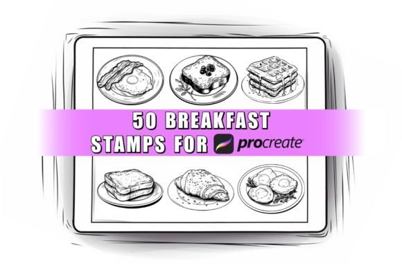 50 Breakfast Procreate Stamps Brush: A Practical Guide for Digital Artists