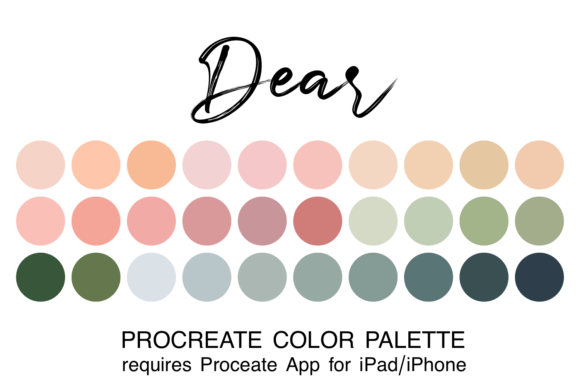 Dear Procreate Color Palette: Elevate Your Art