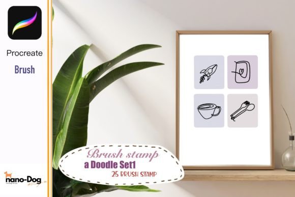 Doodle Brush Stamp Collection: An Evaluation for Procreate Artists