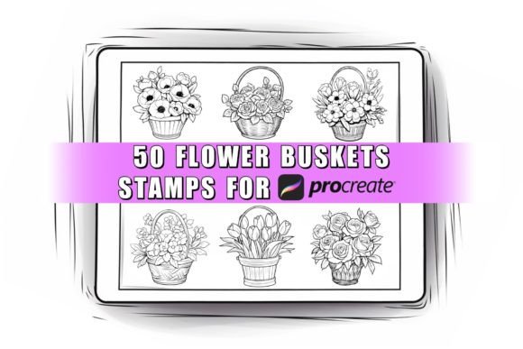 Flower Basket Procreate Stamps: A Designer's Guide