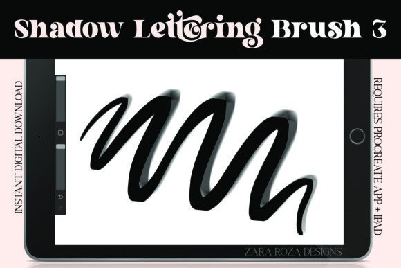 Procreate Shadow Brush 3: Elevating Your iPad Art with Depth and Vintage Charm