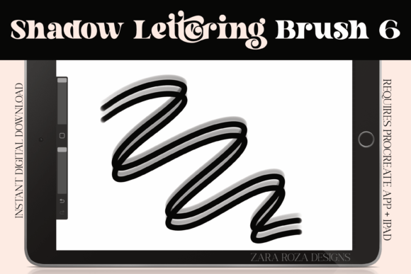 Procreate Shadow Lettering Brush 6: Strategic Value for Digital Artists and Designers
