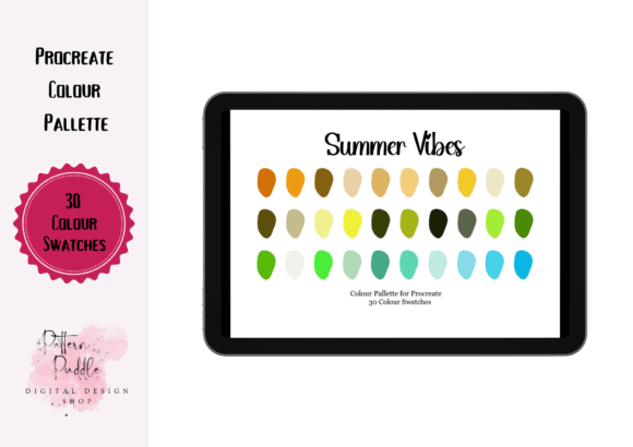 Procreate Summer Vibes Color Palette: A Practical Review for Creative Professionals